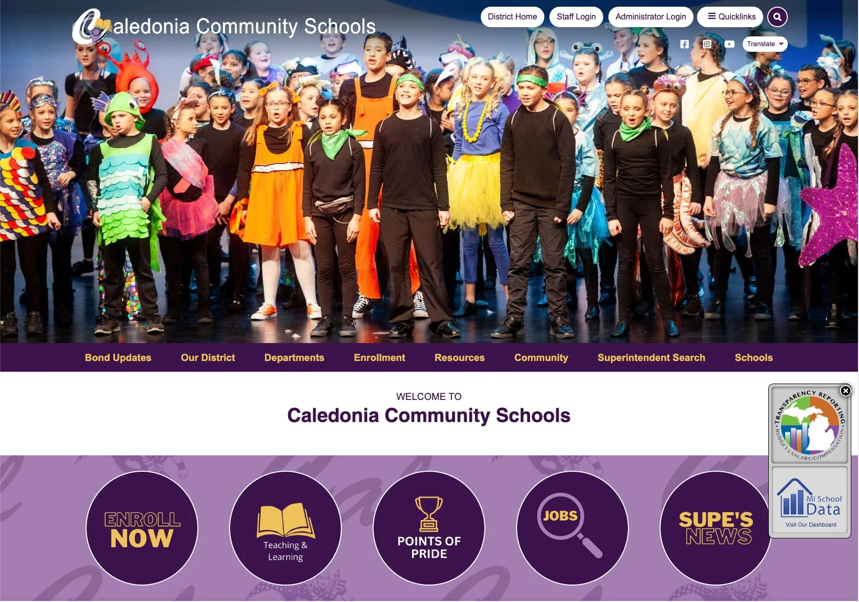 Caledonia Schools Thornapple Township